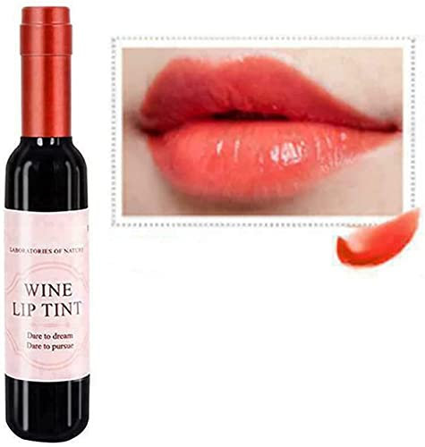 6 Colors/Set Wine Lipstick Matte Long Lasting Waterproof Lip Tint Set Lip Gloss Lip Stain,Moisturizing and Non-Stick Cup Lip Gloss Lip Sticks,Gift for Girlfriends,Moms (OR01)