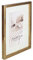 KM Foto 3D Objektrahmen Holz Bilderrahmen Shirt Trikot Rahmen Collage Wanddeko Poster S220: Farbe: Gold-Antik | Format: 30x40