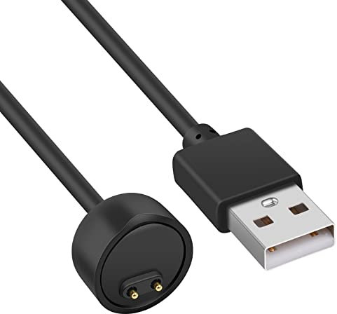 Ainiv Caricabatterie compatibile con Xiaomi Mi Band 5 / Mi Band 6 / Mi Band 7, Addatore per Cinturino, con Cavo di Ricarica USB 47cm