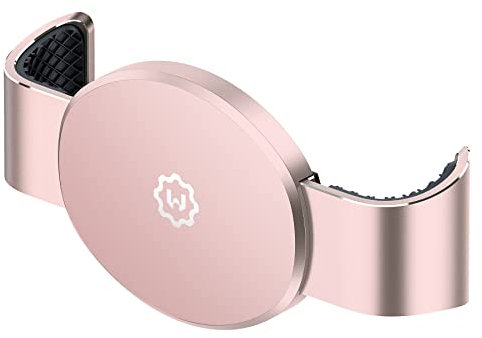 WixGear Metal Phone Clamp for Magnetic Car Mount [Clip and Remove at Anytime] Metal Phone Clip for All Magnet Car Holder Cell Phone Magnetic Plate