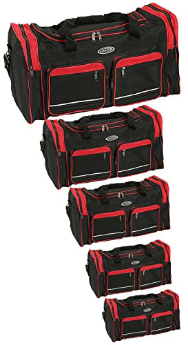 Trainingstasche Sporttasche Reisetasche Fitnesstasche Tragetasche Schultertasche Rot und in 5 verschiedenen Größen