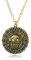 Gionatan Shop Fluch der Karibik Film Halskette Anhänger Anhänger Männer Frauen Jungen und Mädchen Geschenk Antik Gold Farbe Totenkopf Retro Punk Hip Hop Aztec