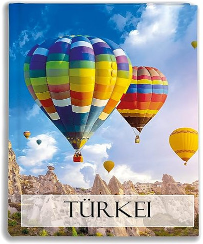 Urlaubsfotoalbum 15x21: Türkei, Fototasche für Fotos, Taschen-Fotohalter für lose Blätter, Urlaub Türkei, Handgemachte Fotoalbum