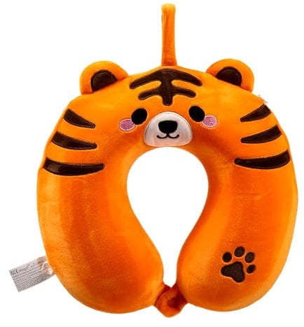 Puckator Relaxeazzz Reisekissen aus Memory-Schaum - Alfie der Tiger