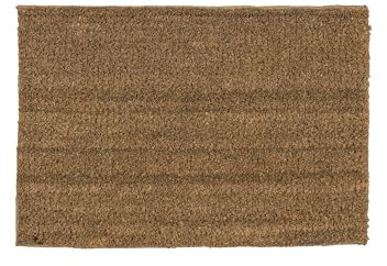 Fussmatte innen & aussen - Kokosmatte 40 x 60 cm - 1,6cm hoch - Schmutzfangmatte nachhaltig - schmutzabstreifende Fußmatte außen - Türmatte 100% Kokos