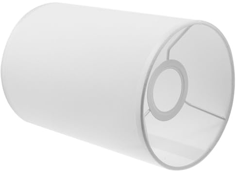 HOLIDYOYO Abat-Jour Rond En Lin Naturel Compatible Douille E27 Pour Lampes De Table Et Lampadaires Luminaire Intérieur Décoratif Pour Salon Chambre Bureau 7.87X5.51X5.51 Pouces