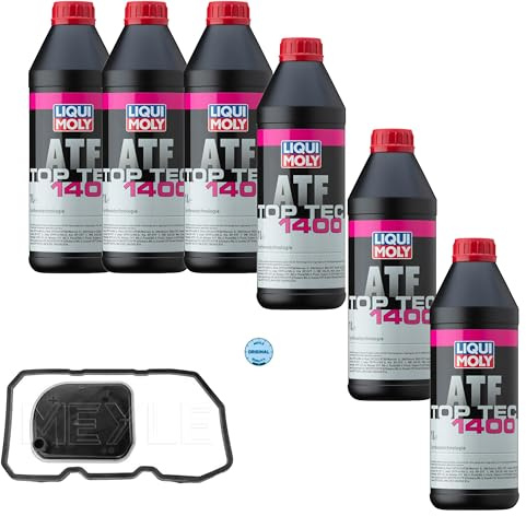 6L LIQUI MOLY Top Tec ATF 1400 Getriebeölfilter für A-Klasse W169 | Getriebeöl LIQUI MOLY Top Tec ATF 1400 Hydraulikfilter
