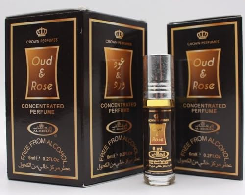 Oud & Rose Al-Rehab Parfümöl Roll On 6X 6ml