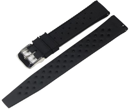 Bracelet en caoutchouc tropical adapté Fit For Oris adapté Fit For Seiko adapté Fit For Citizen bracelet de montre à dégagement rapide 18 mm 20 mm 22 mm bracelet tropical en silicone bracelet de montr
