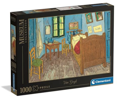 Clementoni Puzzle Museum Collection 1000 Teile Erwachsene - Van Gogh - 70 x 50 cm - Anspruchsvolles Puzzle 14-99 Jahre - 37092