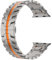 dongriuk Correa de metal para Apple Watch Ultra 2 de 49 mm, Serie 10 de 46 mm, pulsera de acero inoxidable para Iwatch 9, 7, 8, 6, 5 SE de 44 mm y 45 mm.(Titanium orange,44mm)