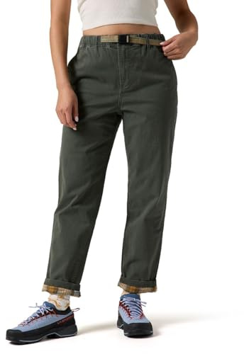 Backcountry, Venture Daily Flannel Lined Pant - Women’s, Climbing Ivy, XL