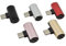 Lurrose 2 Piezas Adaptador de Auriculares Type C con Conector de Compatible con Xiaomi y Audio Estéreo de Color Rojo