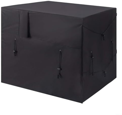 HEIBTENY Copertura per riscaldamento della piscina, copertura per attrezzatura da piscina in tessuto Oxford 210D, impermeabile, protezione invernale per pompa di calore, protegge il riscaldatore della