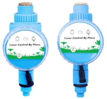 Respicefinem Programmatore automatico per irrigazione con timer per irrigazione con telecomando APP e connessione WiFi Ideale per prati giardino, patio e