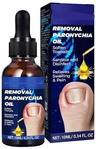 Nagelpflegeöl 10 Ml Nail Care Eingewachsene Zehennägel Cuticle Oil Anti Paronychia Relief Oil Pflegeöl Für Zehennägel Nagelweicher Zehen Und Fingernagel Reparatur Für Beschädigt, Verfärbte Dicke Nägel