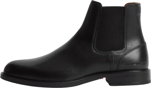 Tommy Hilfiger Corporate Dressy Lth Chelsea Fm0fm05935 Stivali bassiUomo