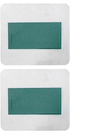 Magnetfeldbetrachter, 2 Stück, 25 x 50 mm, magnetische Folie, statische Musteranzeige, flexibler mikroverkapselter Detektor, tragbares Design für wissenschaftliche Bildung und Qualitätskontrolle