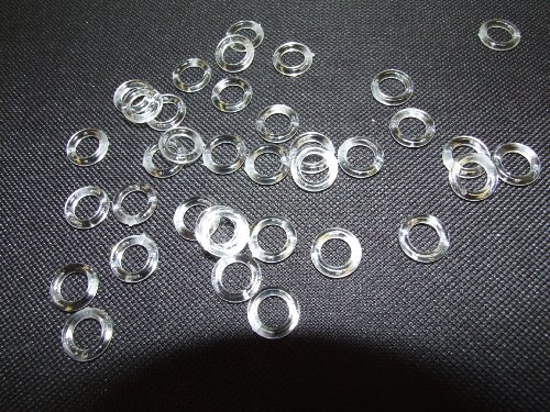 Plastic roman blind rings 13mm - sold loose in 100s