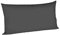 Fleuresse 9200 colours Interlock Jersey Kissenbezug aus 100% Baumwolle, Oekotex Standard 100, 40 x 80 cm, anthrazit