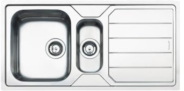 Smeg LFB102 lavello Lavello montato su piano Rettangolare Acciaio inossidabile