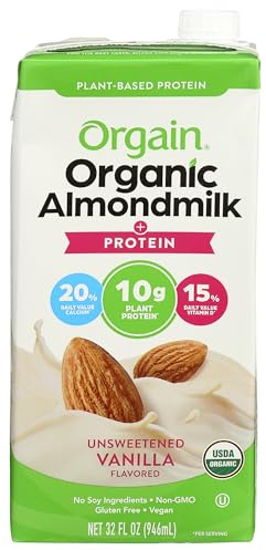 Orgain Milk Almond Organic Unsweetened, 32 oz