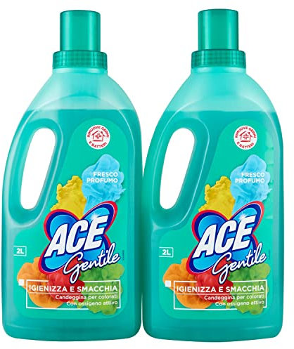 ACE – Gentile, candeggina para colores y delicados, 2 L – [unidades 2]