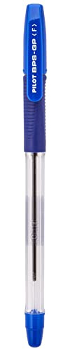 PILOT - BPS-GP Broad Ballpoint Pen - Medium 0.7mm Tip - 12 x Blue Pens