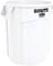 Rubbermaid Commercial Products Commercial Brute Round Container 75.7L - White