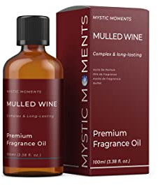Mystic Moments | Mulled Wine Fragrance Oil - 100ml - Perfect for Soaps, Candles, Bath Bombs, Oil Burners, Diffusers and Skin & Hair Care Items