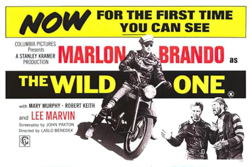 Close Up The Wild One Poster (70cm x 100cm)