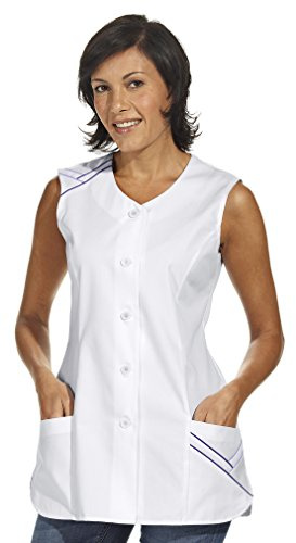 LEIBER Hosenkasack - Damen-Kasack - ohne Arm - weiß - Größe: 40