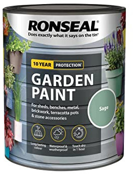 Ronseal RSLGPSA750 GPSA750 Gartenfarbe, Salbei, 750 ml, 750 ml