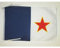 AZ FLAG - Drapeau Québec Indépendantiste FLQ - 45x30 cm - Pavillon Québécois Nationaliste 100% Polyester Avec Deux Cordelettes - 20g