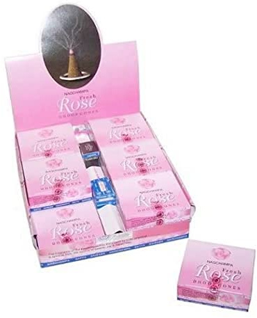 Ancient Wisdom Fresh Rose Dhoop Cones