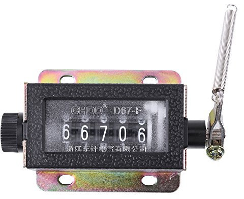 Manuelle Zählerzählung - Ziffernzähler Handzähler Mechanischer Arithmometer Manueller Zähler Clicker Counter
