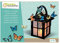 Avenue Mandarine - Caja creativa para construir - a partir de 6 años - Kit de actividades manuales creativas - Linterna de cartón para montar + 3 tablas de motivos decorativos de mariposas y hadas