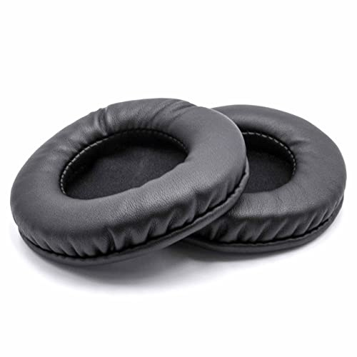vhbw Ear Pad Cups Cushion Covers 10cm compatible with AKG K240-DF, K240DF, K241, K260, K270, K270s, K271 On-Ear Headphones Headset; black