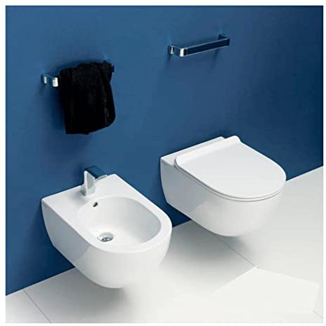 FLAMINIA Bidet sospeso monoforo Bianco AP218 App
