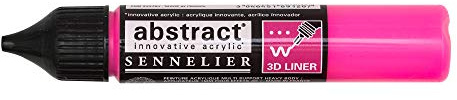 Sennelier Abstract Acrylic 3D Liner 27ml (Fluorescent Pink)