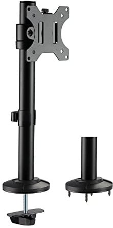 LogiLink BP0108 - Monitorhalterung, 17–32, Stahl, Curved Screens, Schwarz