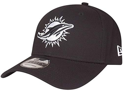 New Era 9Forty Adjustable NFL Cap - Black Miami Dolphins