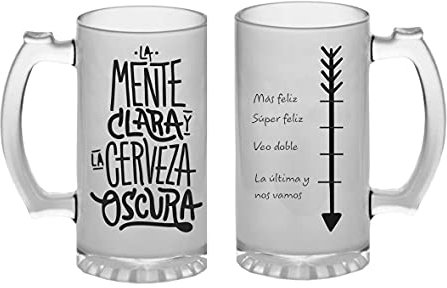 Los Eventos de la Tata. Jarra de Cerveza, Regalo para cerveceros Cerveza Oscura