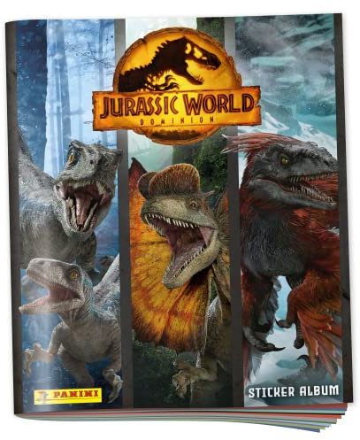 Panini JURASSIC WORLD LE MUNDE DESPUÉS Álbum + Organizador de tarjetas 004195AF