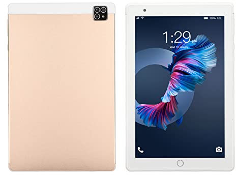 Tablet da 8 Pollici, Tablet Android 10 da 64 GB Octa Tablet PC, Rete 4G Supportata, Slot per Doppia Scheda SIM, Fotocamera Anteriore e Posteriore da 2 MP e 8 MP, Supporto GPS