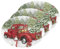 Küchenschwämme, saugfähiger Geschirrschwamm, kratzfest, Küchenschwämme und Schrubber für die Reinigung von Küche, Holz, Zellstoff, Baumwolle, Weihnachten, Auto, Schneemann, Weihnachten