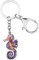 DUOWEI Porte-clés tortue de mer en émail avec breloque en forme de tortue de mer, pour femme et fille, Hippocampe violet, W2L2