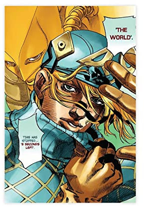 OWNPET Anime JoJo's Bizarre Adventure 2 Leinwand-Poster, Wandkunst, Dekor, Bild, Gemälde für Wohnzimmer, Schlafzimmer, Dekoration, ungerahmt, 30 x 45 cm