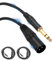 YKUKIZEE 2 Pack 1/4 Inch Jack to Male XLR, 3 m XLR Male to 1/4 Inch Jack Balanced Cable 6.35 mm, TRS To Male XLR Balanced Cable for Stereo Microphone Interconnect Cord Patch Lead Audio