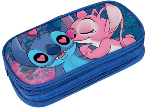 Philoctes Cartoon Federmäppchen, Mäppchen tragbare für Schreibwaren, Unisex Große Büro-Aufbewahrungstasche und Kosmetiktasche Bleistifttasche Niedliche Schule Geschenke für Kinder